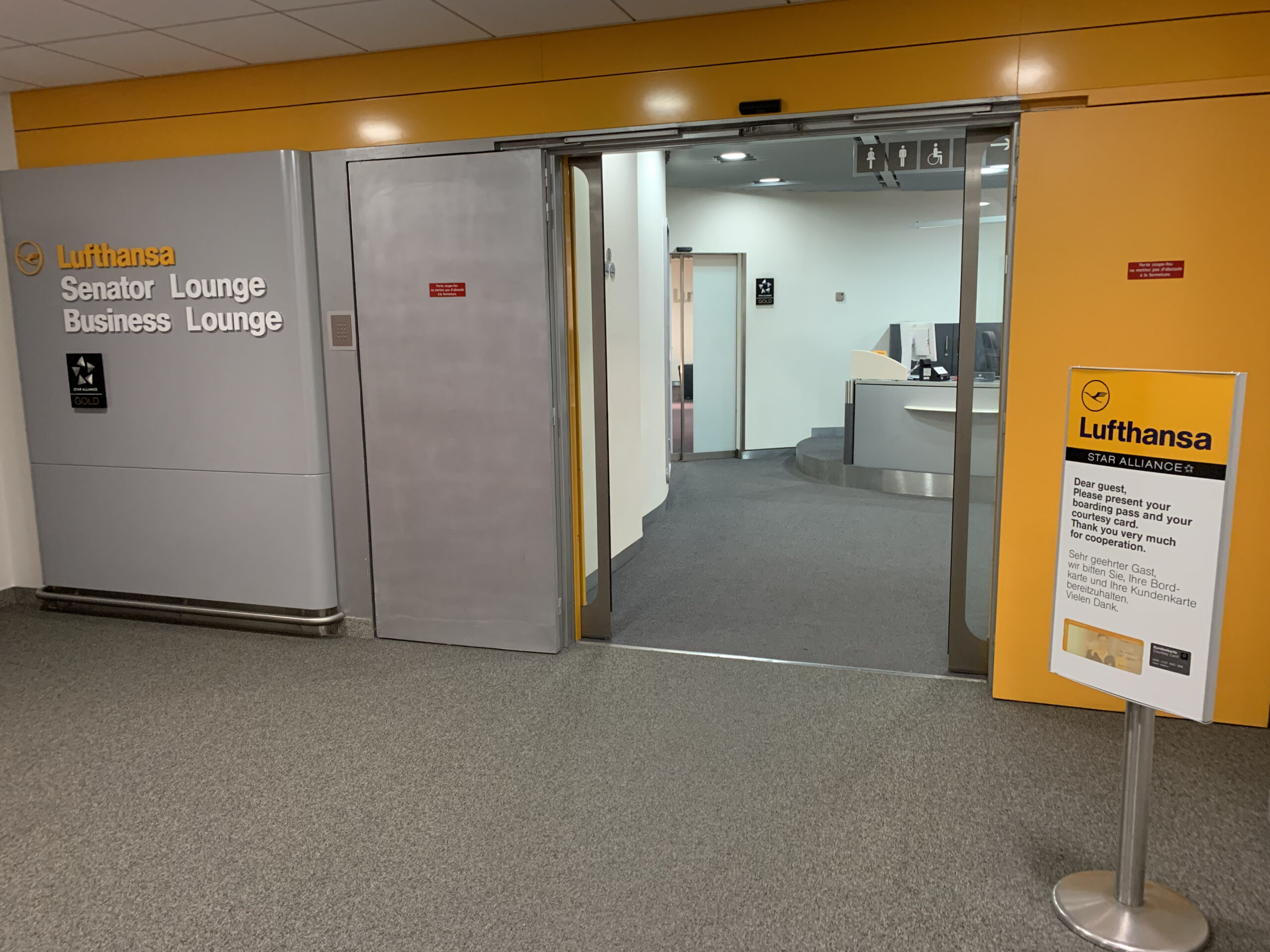 Lufthansa Charles de Gaulle Senator Lounge (vor Corona)