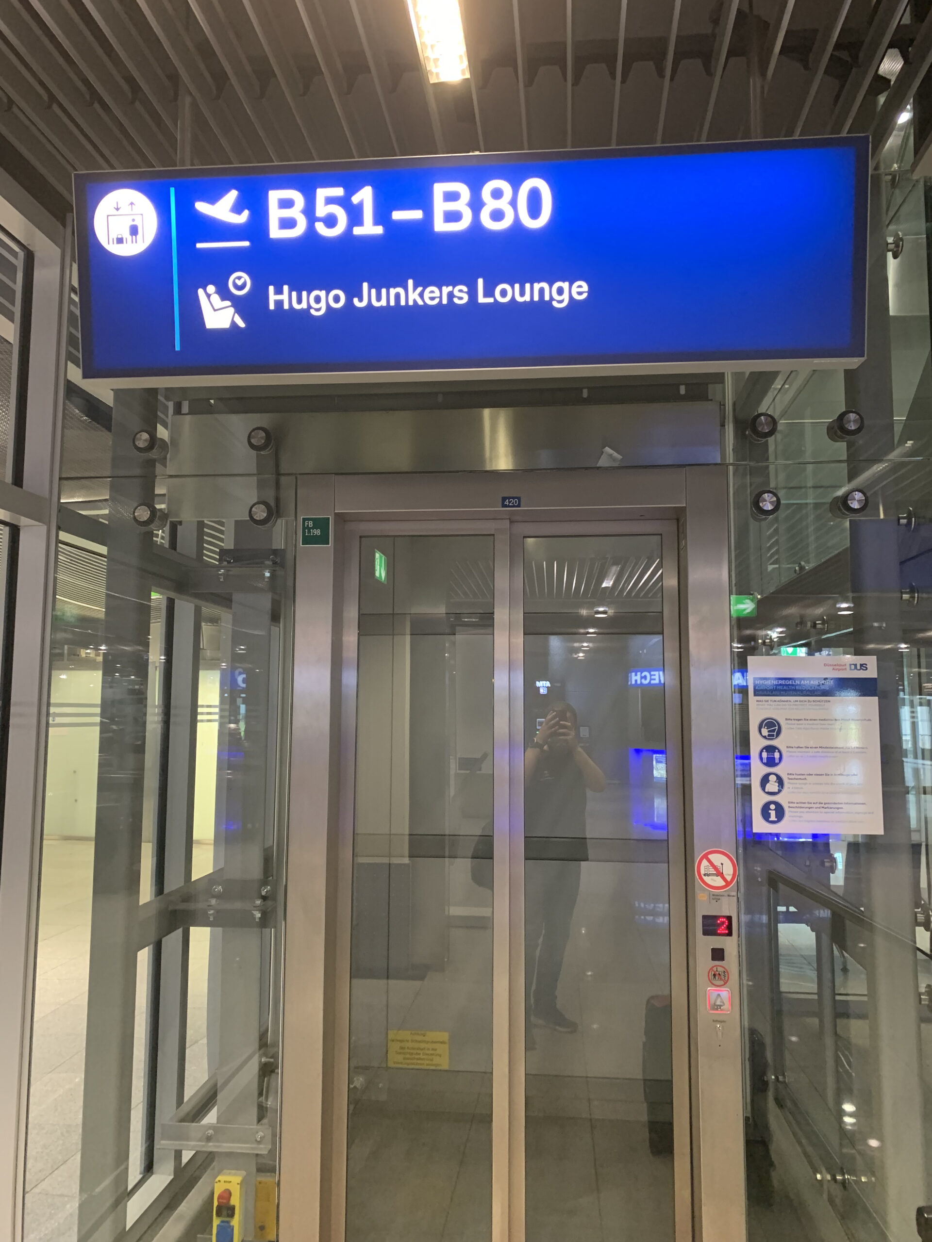 Review Hugo Junkers Lounge – Düsseldorf (während Corona)